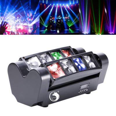 China Moving Stage King 80W RGBW DJ Head U' Beam Spider Lighting LED Stage Light for sale