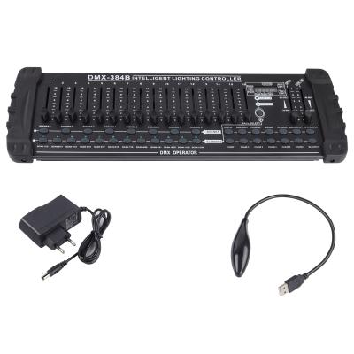 China Lightweight U“ King Black MIDI Operator 384 Channel DMX Controller ZQ-PJ266B for sale