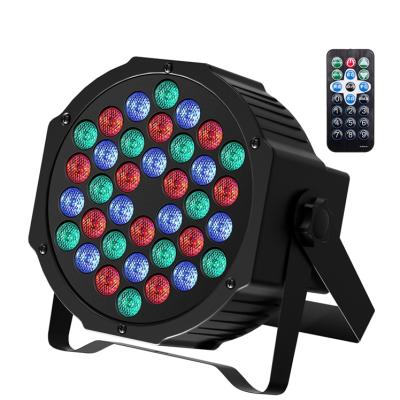 China Can be used for Upward Control 36PCS LED 72W RGB Aluminum Sound Activated Stage Lighting or DMX Lighting Disco Lights for sale