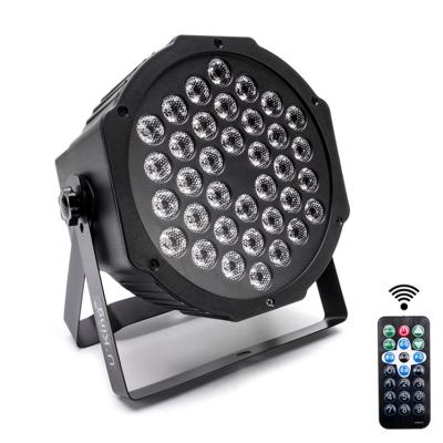 China Can be used for Peer Control RGB 36PCS LED 72W DMX512 Stage Lighting Club DJ Equipment Uplight or Stage Lighting for sale