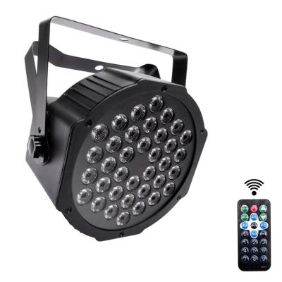 China Can Be Used For Aluminum Stage Lighting DMX Control 36PCS LED 72W RGB Uplight Or Sound Activated Disko Light Disco for sale