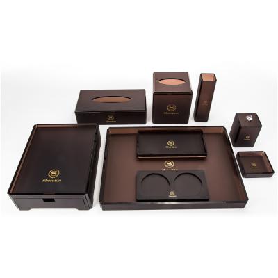 China Luxury Hotel Accessories Series Hotel Supply Eco - Friendly Chinese Acrylic Ware for sale