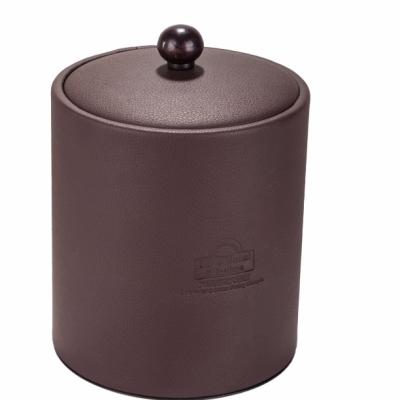 China Eco-friendly Design Unique Luxury Smooth Hotel Cooler Leather Hotel Amenities for sale