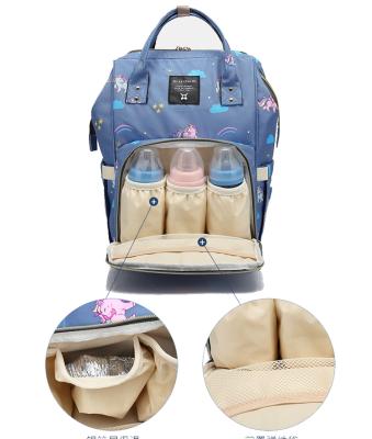 China Custom Water Resistant Large Capacity Baby Diaper Bag Fashion Mom Diaper Bag Waterproof Travel Bag For Stroller for sale