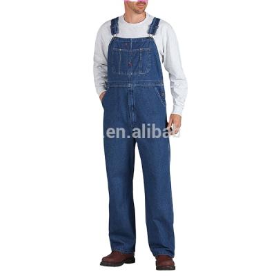 China Anti-wrinkle OEM fashion coveralls wholesale cheap mens denim coverall workwear for sale