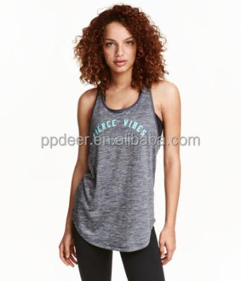 China New Design Anti-pilling Back Women's Sports Tank Tops High Fashion Quick Dry Runner for sale