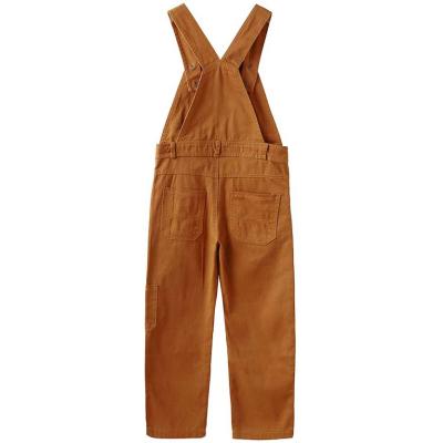 China Casual Fashion Hot Sell High Quality Cotton Polyester Twill Kids Custom Made Overalls For Kids for sale