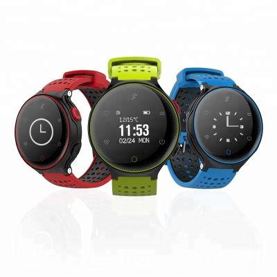 China Waterproof Touch Screen Sports X2 Touch Screen Smart Watch for Blood Pressure and Heart Rate Monitor for sale