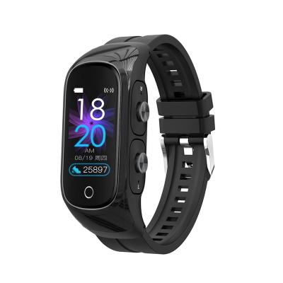 China N8 Touch Screen Band TWS Smart Earphone Smart Wristband Support Sports Multiple Modes Simultaneous Display Incoming Call Information for sale