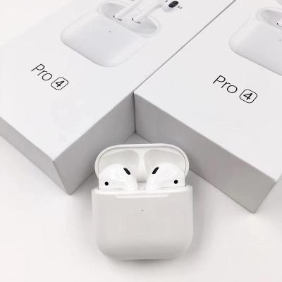 China Wireless Noise Earphone Pro4 Tws Pro 4 Bt5.0 Siri Earphone BT Earbuds Tws Perfect Touch Controlled Earphone for sale