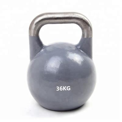 China Top Grade Logo Color Weight Competition Steel Custom Cavity Kettlebell Wholesale Durable for sale