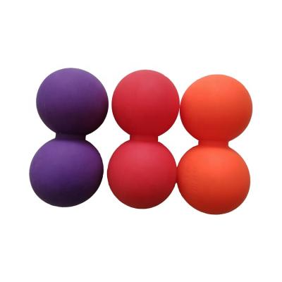 China Massage Silicone Massage Ball Set Peanut Yoga Ball Peanut Ball for sale