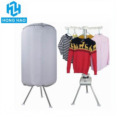 China Hotel Large Capacity Aluminum Clothes Dryer With Round Shape Electric Portable Stand Clothes Pants Shoes 3in1 for sale