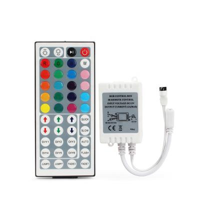 China Fan Customized 44 Key RGB LED Strip Light Module Infrared Remote Control Colorful Controller for sale