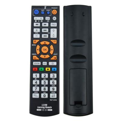 China Single Service 44 Universal Universal Smart Remote Control With Learn Function 3 In 1 Controller Work For 3 Devices HIFI TV STB DVD SAT DVB TV BOX L336 for sale