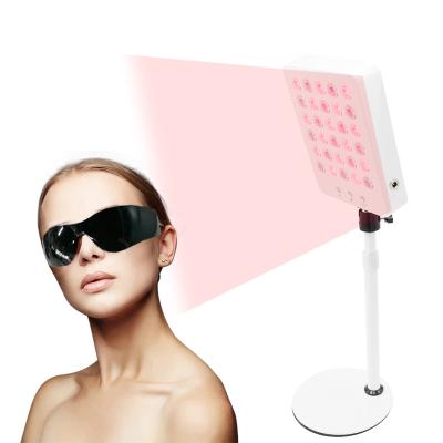 China 2022 new design red light therapy 660nm 850nm aluminum table top led infrared red light therapy lamp for skin treatment light therapy for sale