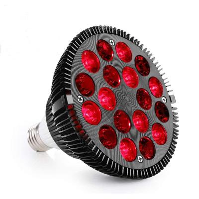 China Skin Tightening 54W Portable Led Light Infrared Therapy Lamp 660Nm 850Nm Red Light Therapy Bulb for sale