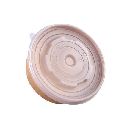 China Waterproof High Quality Disposable Container Food Wrapping Paper Bowl Takeout Soup Bowl for sale