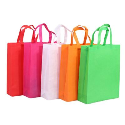 China Manufacturer customized logo three-dimensional heat seal bag eco-friendly non-woven spot full bag process fabric packaging bag purchasing b for sale