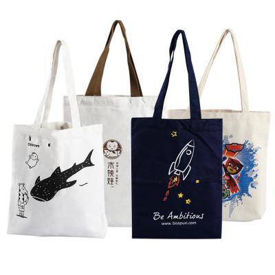 China Custom Canvas Promotional High Quality Washable Logo Printed Organic Calico Cotton Tote Bag for sale