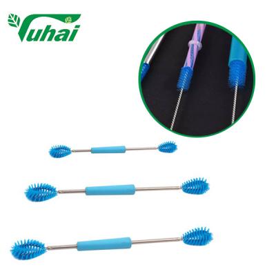 Chine Brosse à nettoyer pour machine à traire bleue multi-fonction brosse à nettoyer pour coquille de lait durable à vendre