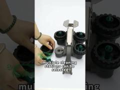 collapsible milking cluster washer washing plate of milking acr system for daily milking parlor