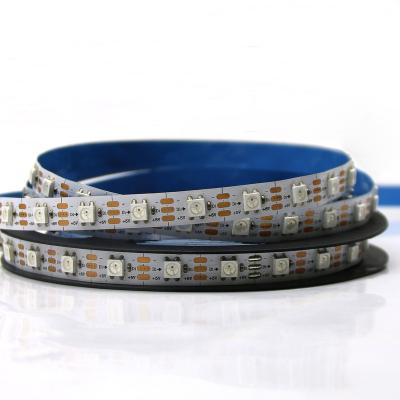 China Residential SMD RGB Magic Light 60Lights/meter 5V Self Adhesive Low Voltage LED Light Strip for sale