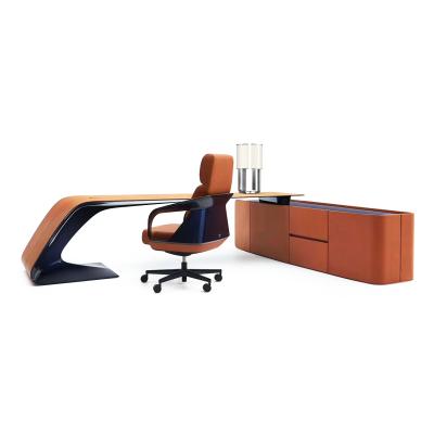 China Greenfield Executive Furniture Modern Executive Luxury Office Room Table Chair Desk for sale