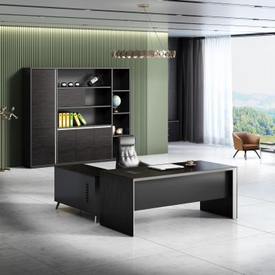 China Modern computer l shape physical office desk color and size channel table executive office furniture cpc for sale