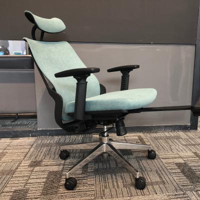 China (Height)Executive Office Adjustable Luxury Comfortable Mesh High Back Chair With Ergonomic Footrest Chair for sale