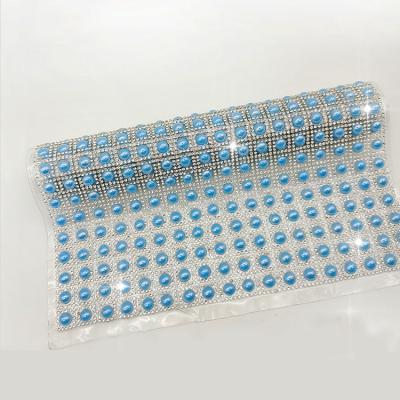 China eco-friendly flatback crystal ceramic sticker pear rhinestone rhinestone fabric for shoes for sale