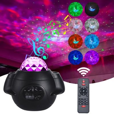 China 21 Colors Blue Night Aurora Light Projector Lamp Sky Galaxy Tooth Light And Usb Remote Night Beauty Shade Star Led Laser Baby Star Light Projector for sale