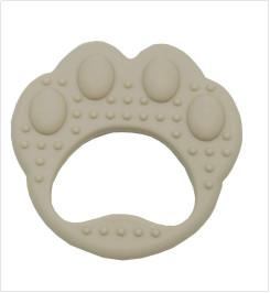 Cina JOURJOY Dental Carbide Burs Bear Paws Shapes Teether Alta resistenza all'usura Teether per bambini in silicone alimentare 24 grammi in vendita