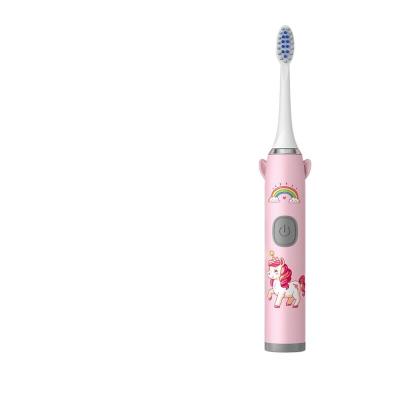 Cina JOURJOY Bambini vibranti Bambini spazzolino da denti Unicorno rosa elettrico in vendita