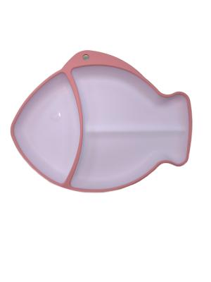 China Sicheres Unisex Kinder Silikon Teller Multifunctional für das Abendessen zu verkaufen
