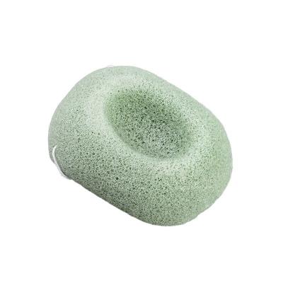 China Blauer Quadratgehäuse Größe 8*6*2,5cm Konjac Schwamm 16 Gramm/Zubehör Nachhaltig gelagert Babyfreundliche Spülmaschine zu verkaufen