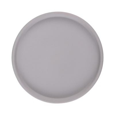 China OEM/ODM Weaning Suction Light Grey Color Silicone Bowls And Plates Set 18x18 With Size 18*18*2.5cm And Weight Is 200Gram à venda