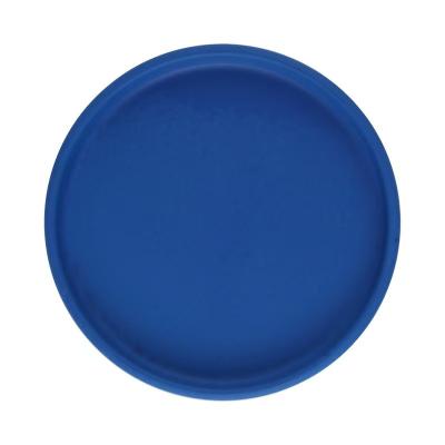 China OEM/ODM Weaning Suction Dark Blue Colors Silicone Bowls And Plates Set 18x18 With Size Is 18*18*2.5cm And Weight 200Gram zu verkaufen