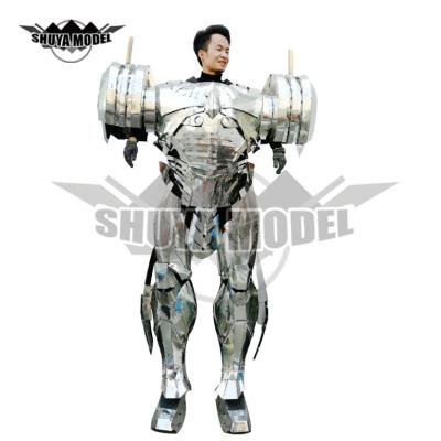 China from above & Realistic Ancient Roman Armor Cosplay Led Life Size Custom Stainless Steel Tees For Performance Use Adult for sale