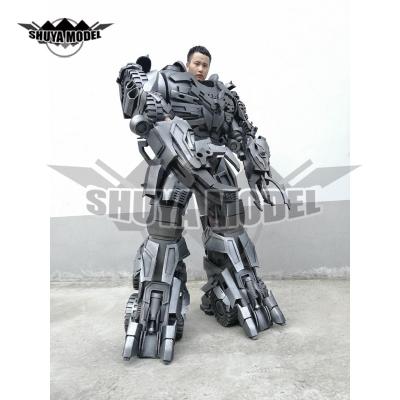 China Sets Realistic Walking Mechanical T-Rex Robot Costume Adult Cosplay Costume for sale