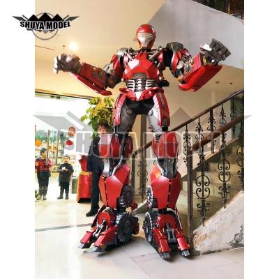 China Realistic Sets Amusement Park Robot Lightweight Realistic Adult Cosplay Costume Adult Costume On Sale for sale