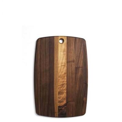 China Wooden Rectangle and Handle of Tools Disposable Walnut Kitchen Cutting Board for sale