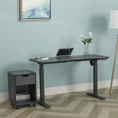 China Modern Electric Height Adjustable Office Computer Desk Standing Table For Office Home Office for sale