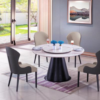 China Modern Simple Home Furniture High Quality Oak Material Dining Tables With Modern Chairs for sale