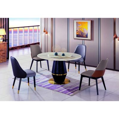 China Wholesale Classy Luxury Cheap Customizable Restaurant Furniture Modern Round Kitchen Dining Table for sale