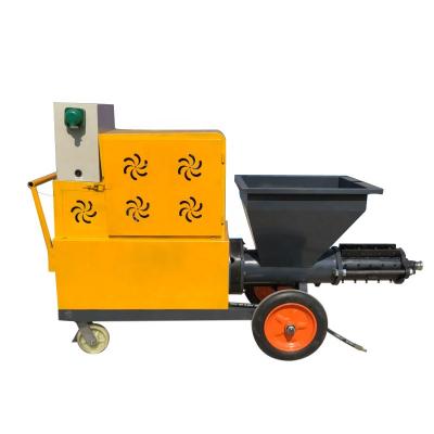 Китай wall painting plastering station mortar spray machine with mixing mortar plastering spray machine продается