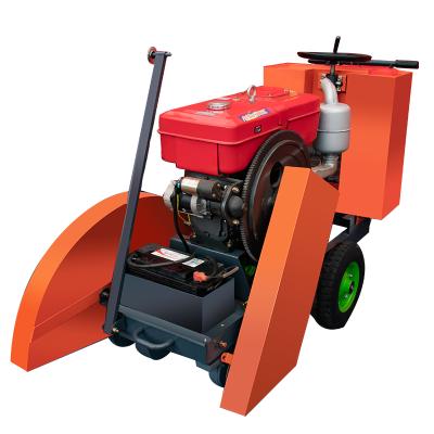 China New Design Hotels Hand Push Gasoline Engine Mobile Cement Groove Cutter Road Concrete Slotting Machine Te koop