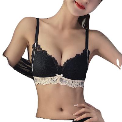 China QUICK DRY Fashion Padded Underwear Set Women Seamless Wire Free Lingerie Strap Bra for sale