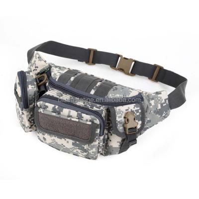 China Outdoor& Tactical Portable Multifunctional Travel Fanny Waist Pack Large Army Waist Bag Rise For Recycling Camping Hiking Hunting for sale