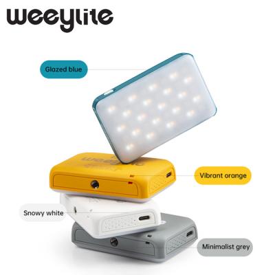 China Weeylite Ultra Thin Portable Dimming Rechargeable Photography LED 88*52*21mm Video Light 4w Mini Size Pocket Pocket Camera Phone for sale